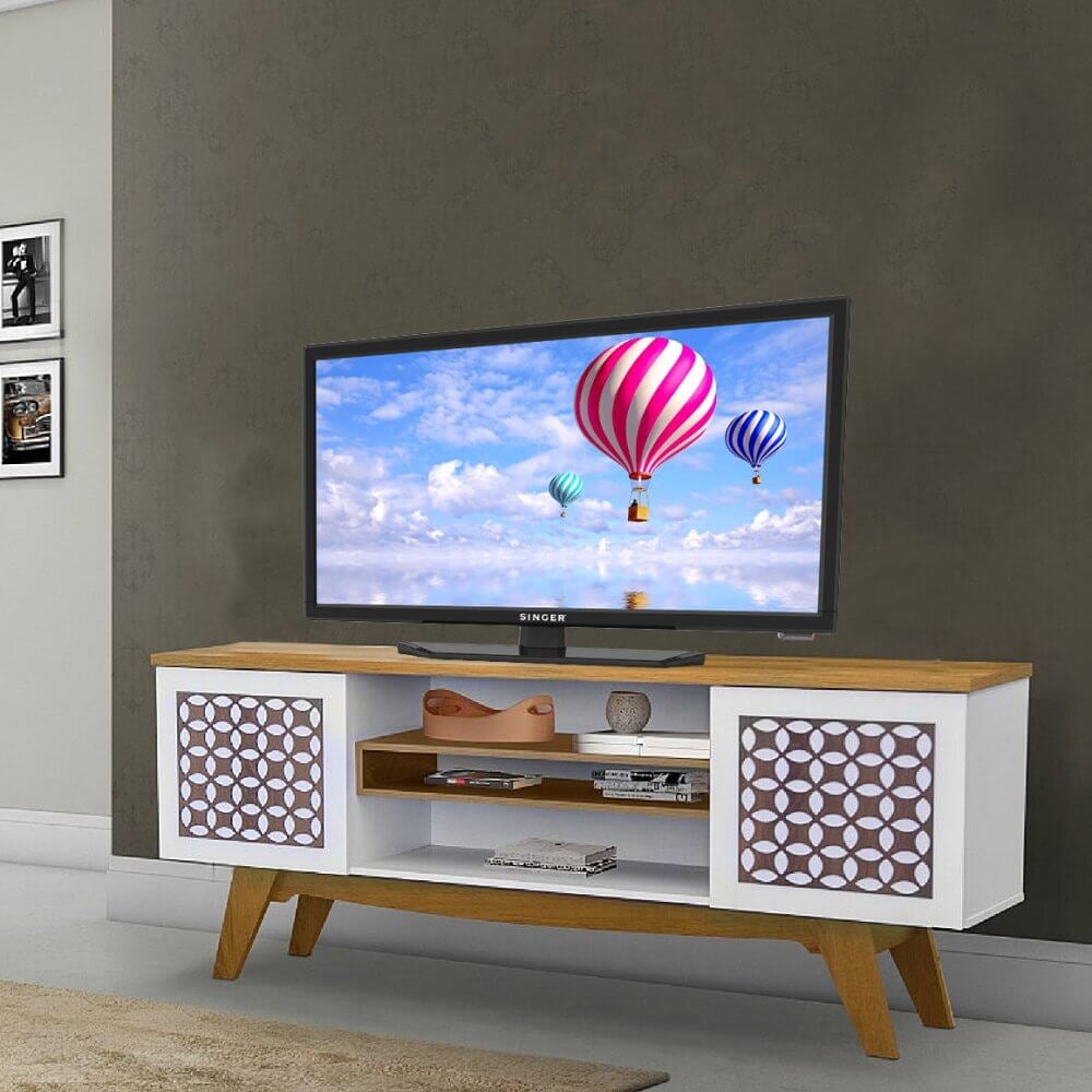 Rack Beatriz para TV até 65 Polegadas 2 Portas Rud Rack - Móveis furniture