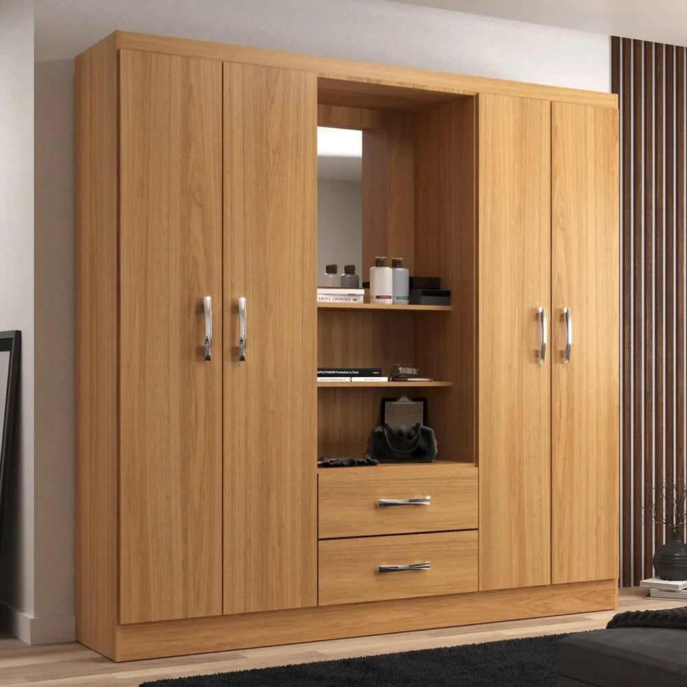 Guarda roupa Capelinha - Cinamomo - Evidência Móveis - Móveis furniture