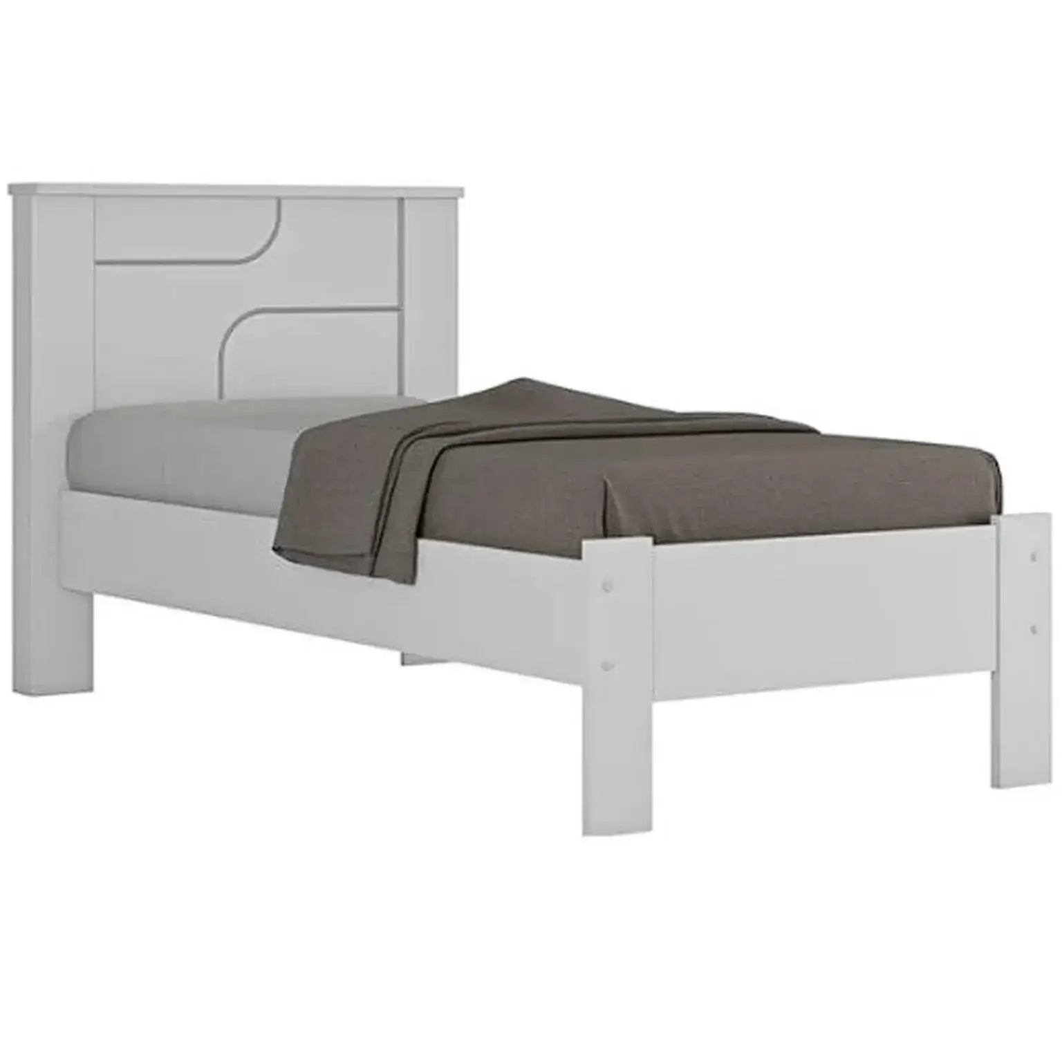 Cama Perola SEM Cama Auxiliar Solteiro Conquista BRANCO
