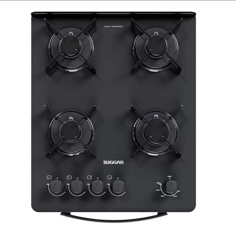 Fogão de Piso Suggar 4 Bocas
Mesa de Vidro Neo Max Preto
Bivolt