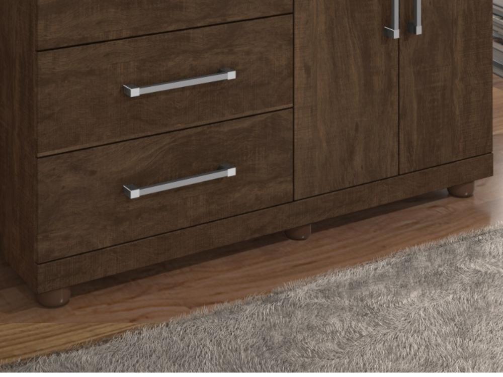 Cômoda 6 gavetas 2 portas Ref.: 021 – Ipe - Móveis furniture
