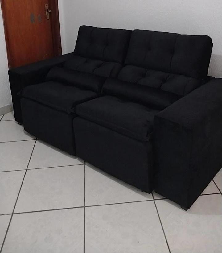 Sofá retrátil reclinável Leão - Móveis furniture