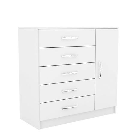 EVIDÊNCIA - Comoda 5 Gavetas C/ Sapaterira - Móveis furniture