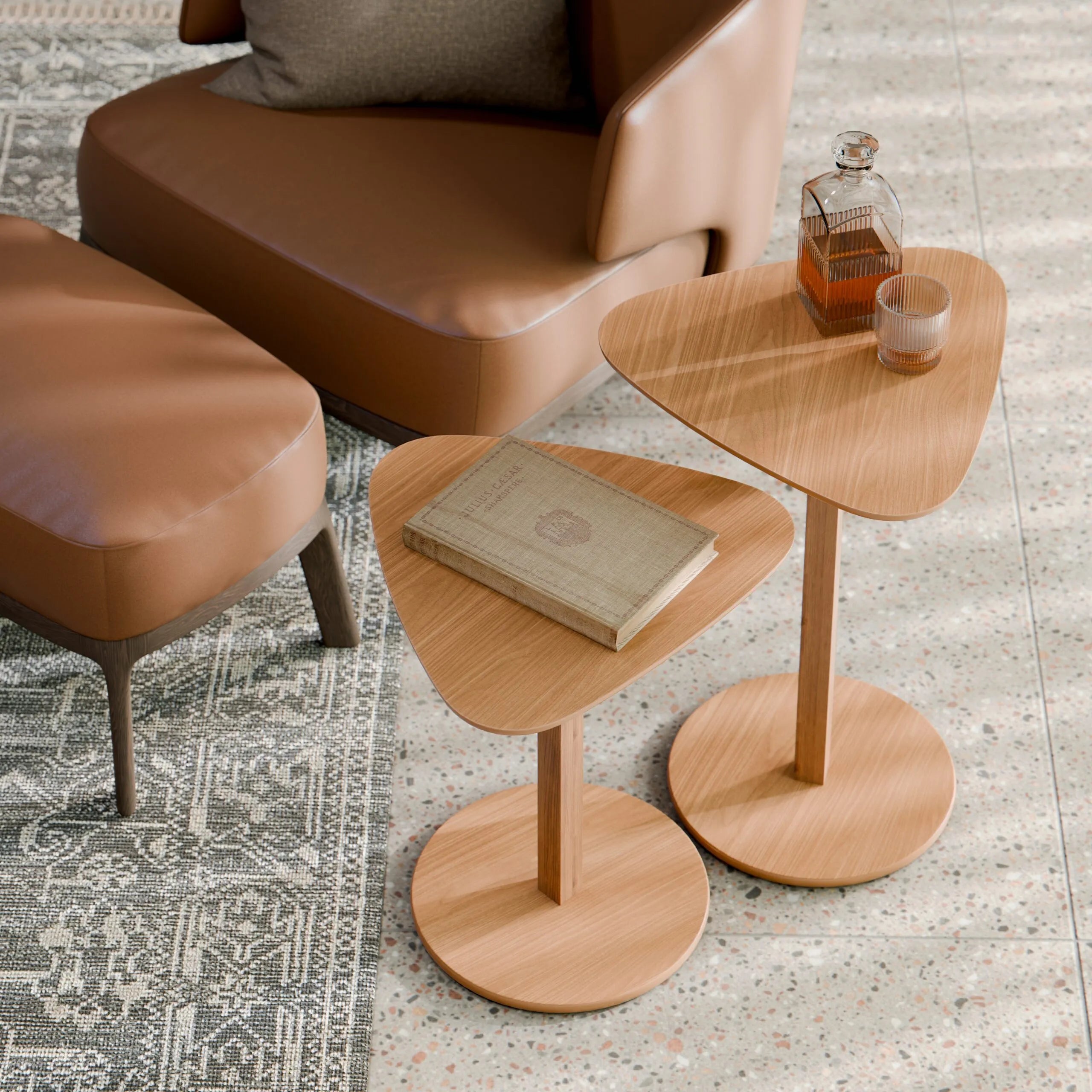 Conjunto Mezanino Paris Mesa de Apoio e Lateral Tebarrot