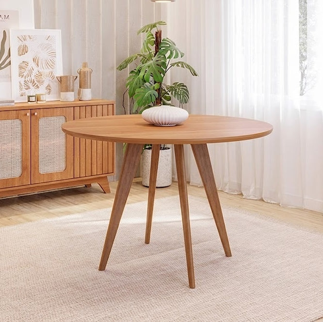 Mesa Redonda Acerola 109 (S/Vidro) Madeira/Cinamomo – CIMOL