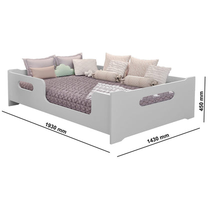 Cama Montessoriana Casal Encanto Branco – GABRIELLI