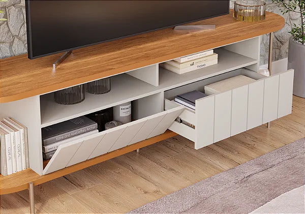 BANCADA MÔNACO TV 70 2.04M - PERMOBILE