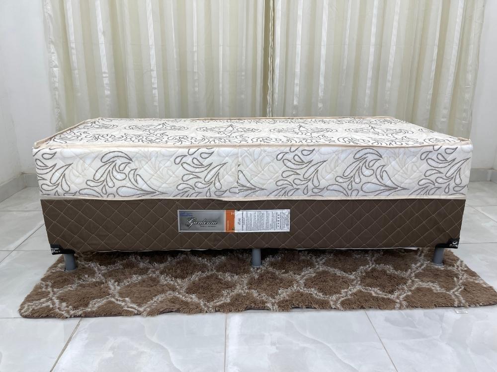 Cama box Gardênia Molas Bonnel Solteiro – - Móveis furniture