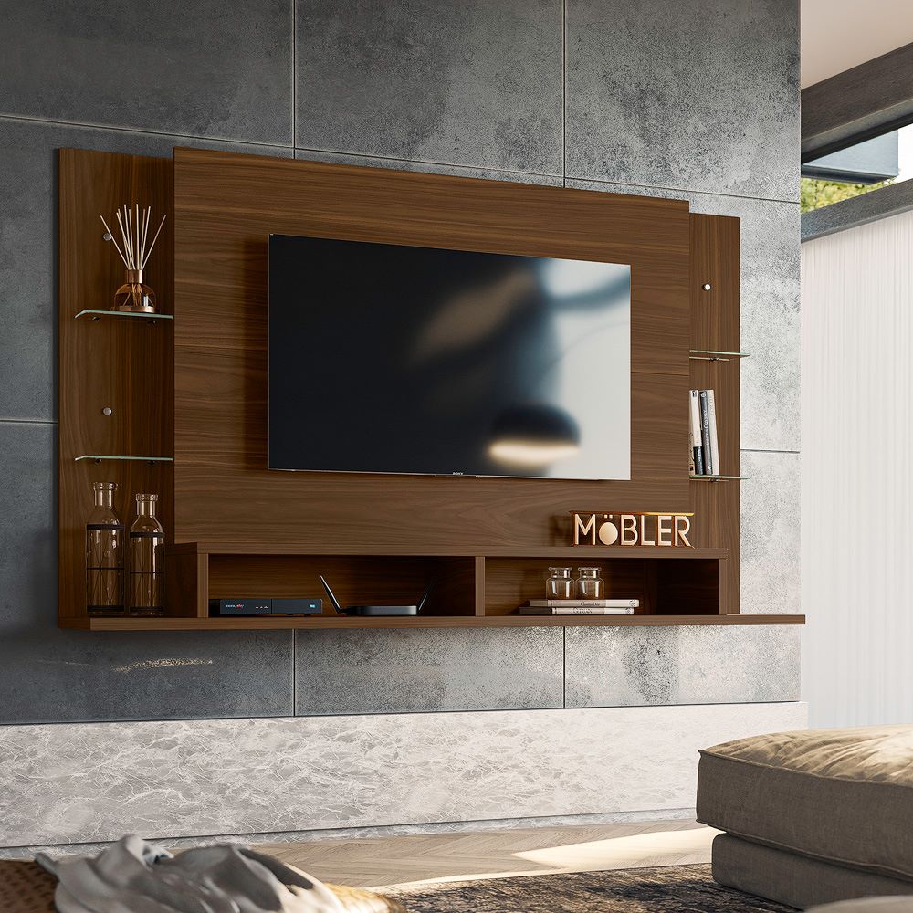 Painel Malbec Palisandro. - Móveis furniture