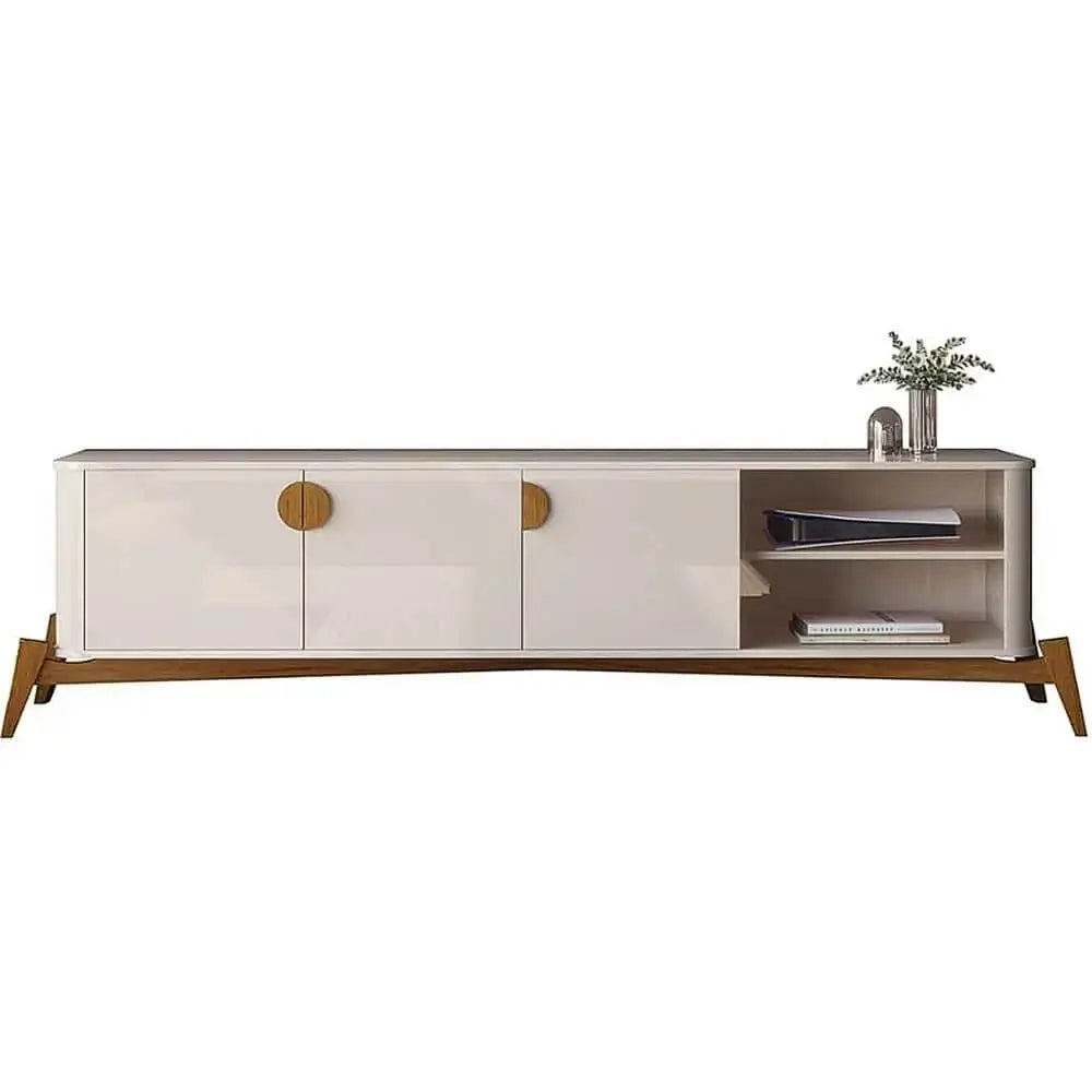 Rack Buriti 195cm para TV até 70 Polegadas 3 Portas JB Bechara