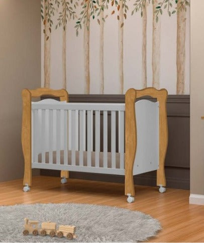 Berco Mini Cama Alvin Nature.Cinza - Móveis furniture