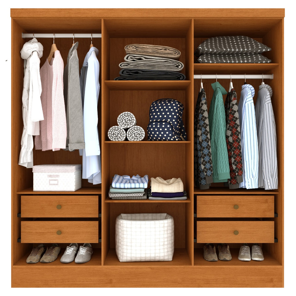 Guarda-Roupa Bariloche 6 Portas – Cinamomo