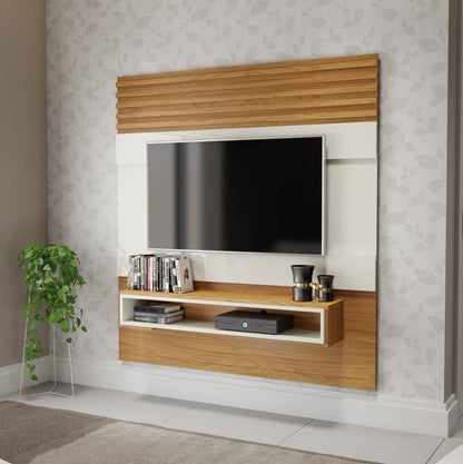 Painel até 55″ Antix PA20 Off White/Freijó – DALLA COSTA