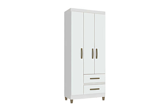 GUARDA ROUPA PORTO 3PTS BRANCO – FELLICCI