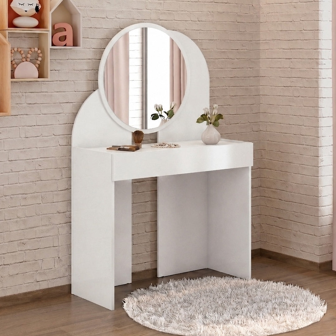 Penteadeira Camarim Wish Branco – MÓVEIS BECHARA