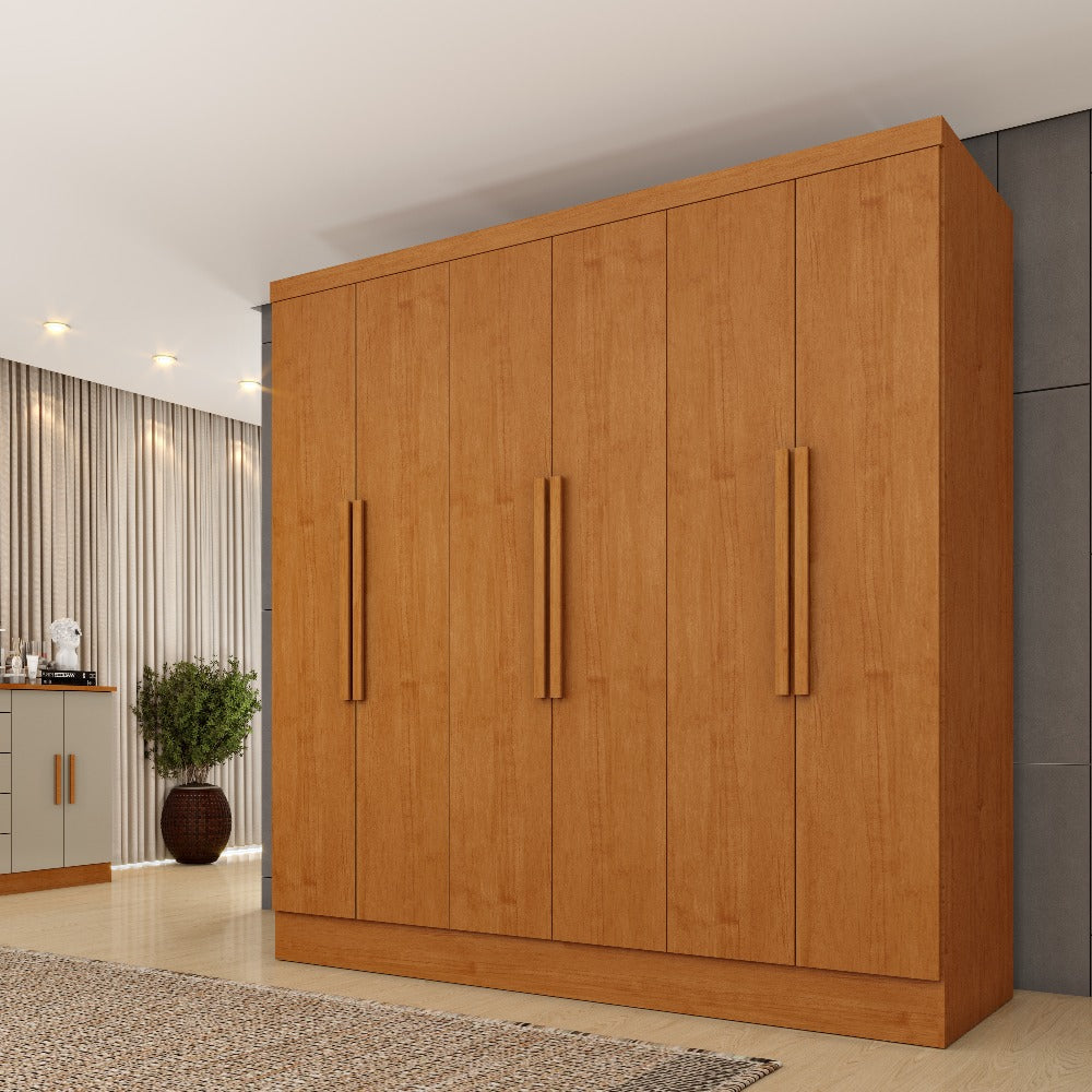Guarda-Roupa Bariloche 6 Portas – Cinamomo