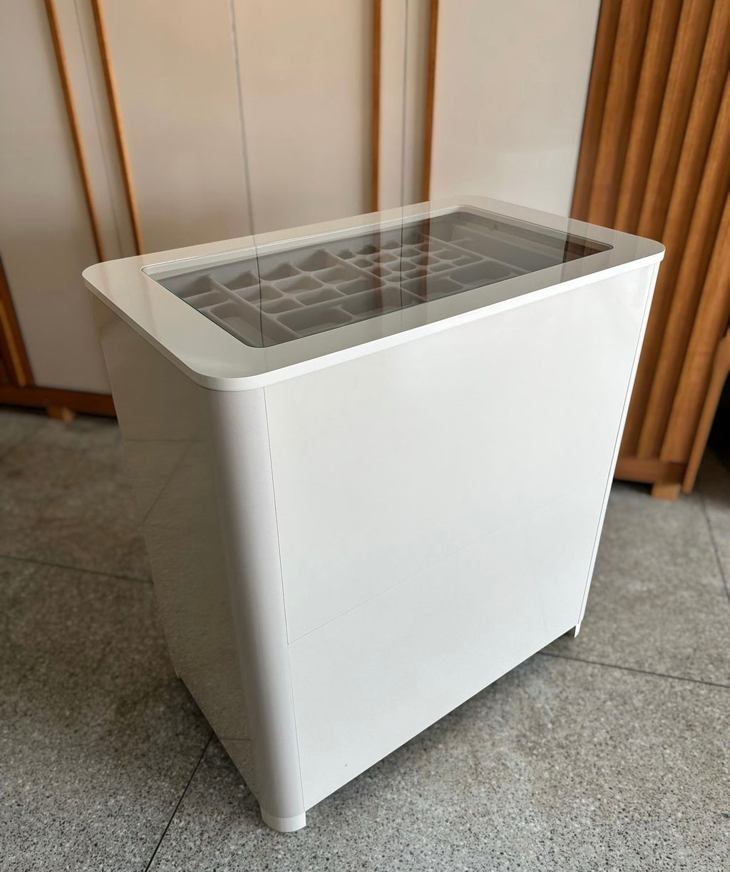 Comoda Ilha Innova 5G Off White Gelius - Móveis furniture