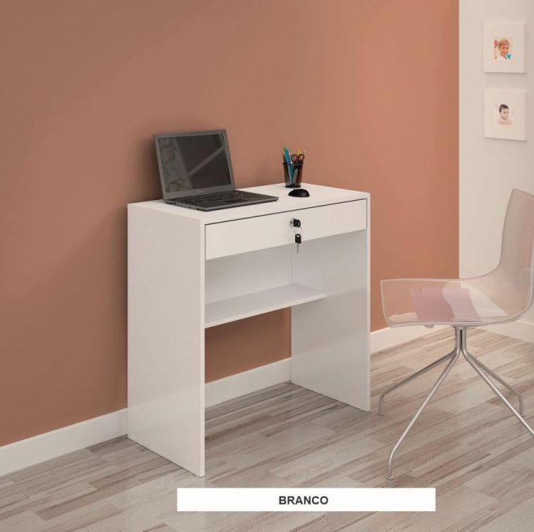 Escrivaninha Andorinha Branco – JCM MOVELARIA - Móveis furniture
