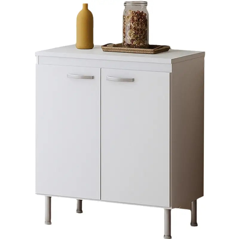 Balcão Cozinha Evidencia 80cm 2 Portas BRANCO