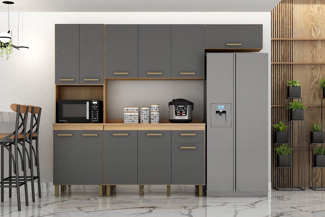 COZINHA SÃO LUIZ CINAMOMO GRAFITE TR