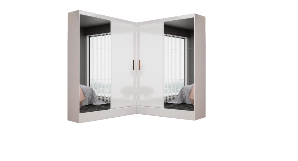 Closet Santiago Plus Branco – CARIOCA MÓVEIS - Móveis furniture