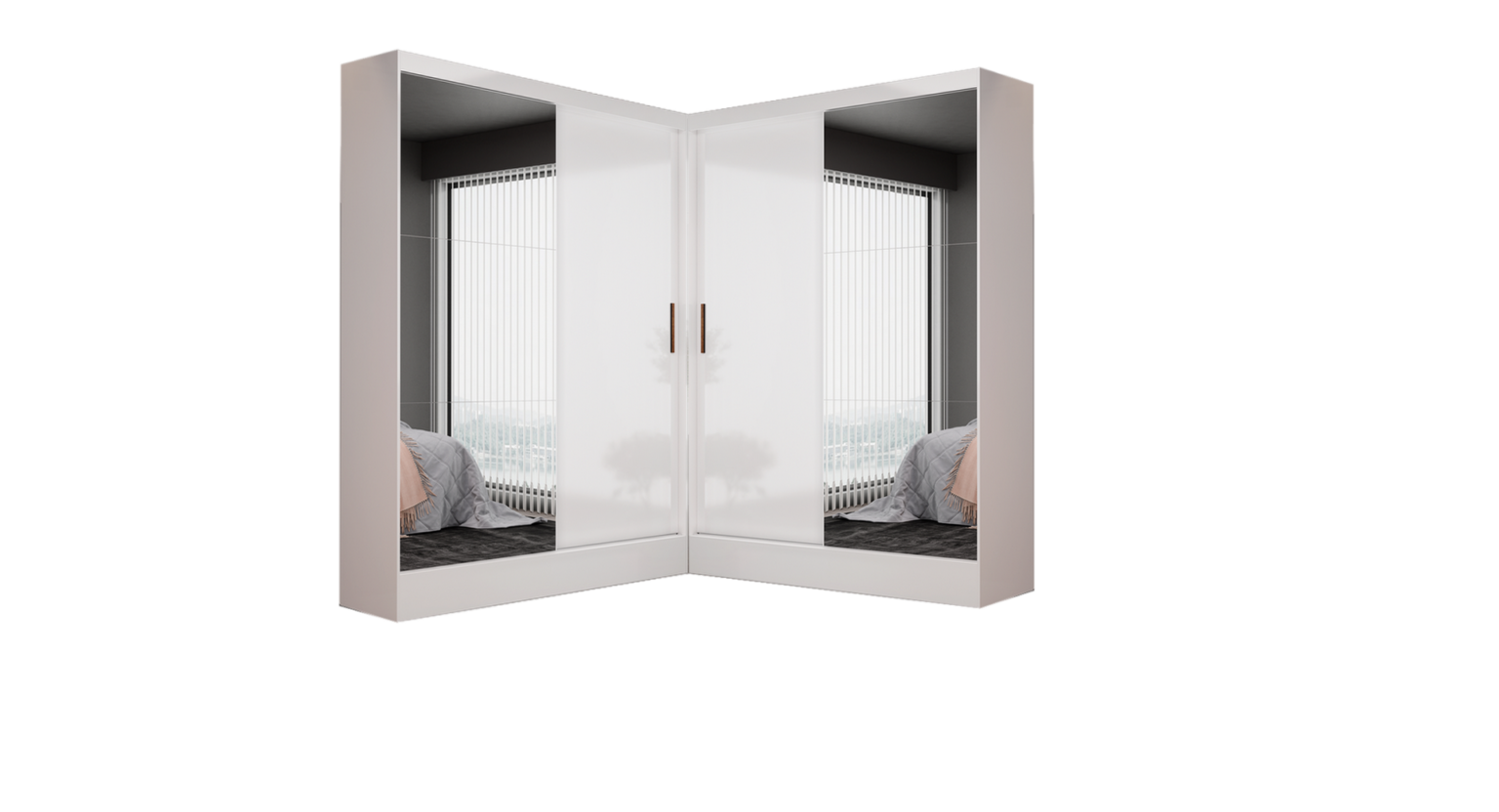 Closet Santiago Plus Branco – CARIOCA MÓVEIS - Móveis furniture