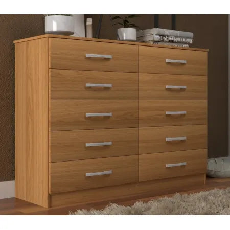 Cômoda Austin 10 Gavetas Evidência/ CINAMOMO - Móveis furniture