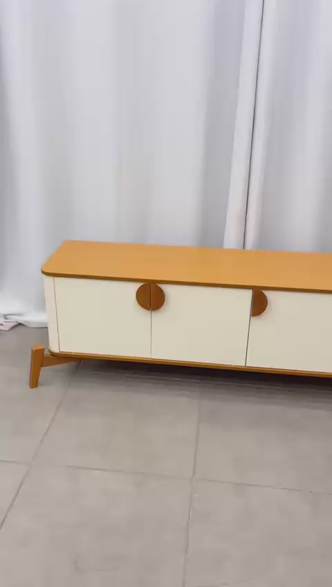 Rack Buriti 195cm para TV até 70 Polegadas 3 Portas JB Bechara